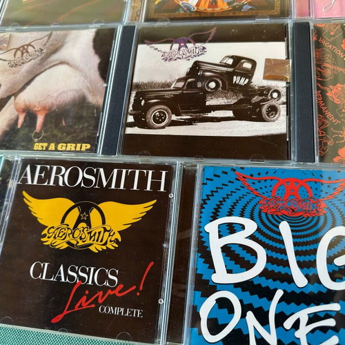 Aerosmith Discography 8 CD set like new, rock