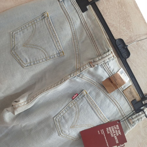 Levi's jeans new, low rise bootcut, blue turquoise
