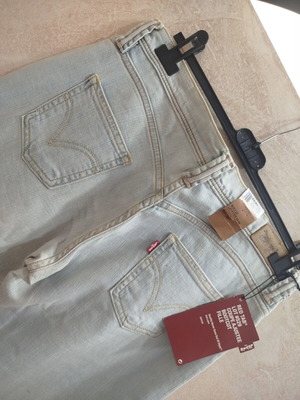 Levi's jeans new, low rise bootcut, blue turquoise