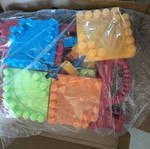 Activity table with building blocks, new