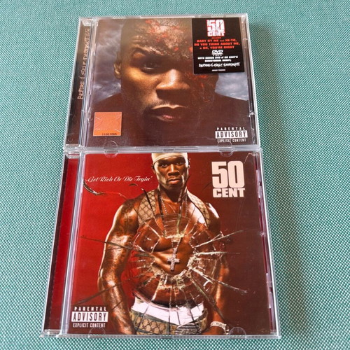 50 Cent CD and DVD set like new, Hip-Hop