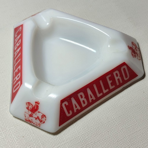 Caballero cigarettes vintage ashtray used, good condition