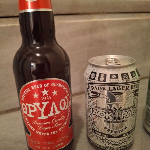 Team beers like new, set of 3 for collection