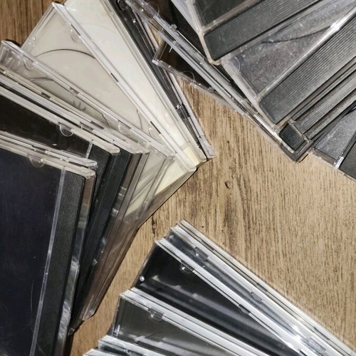 Empty CD cases used, pack of 30