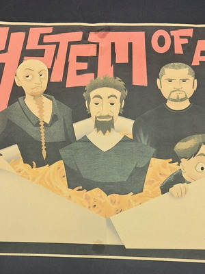System of a Down vintage αφίσα μεταχειρισμένη, 30x41 cm