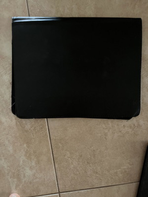 Tablet case universal black 10" with stand function like new