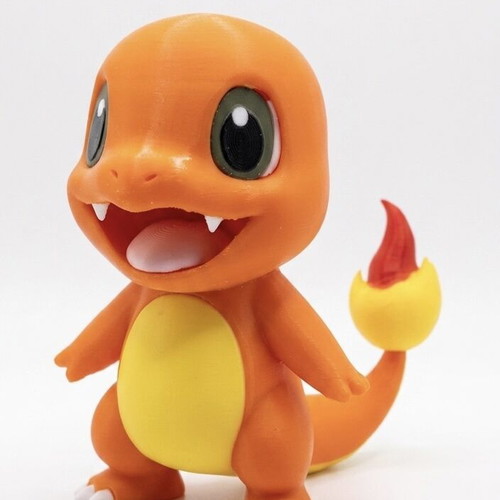 Charmander Pokémon 3D printed figure 12cm new