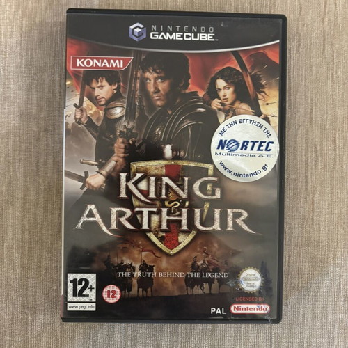 King Arthur Truth Behind the Legend Nintendo GameCube game used, English full