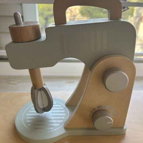 Joueco wooden mixer for kids kitchen like new