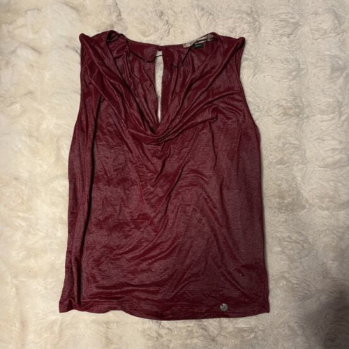 Attrattivo drape blouse like new, size S