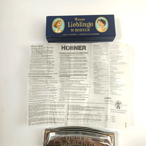 Hohner Unsere Lieblinge Classic Octave Harmonica New