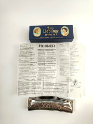 Hohner Unsere Lieblinge Classic Octave Harmonica New