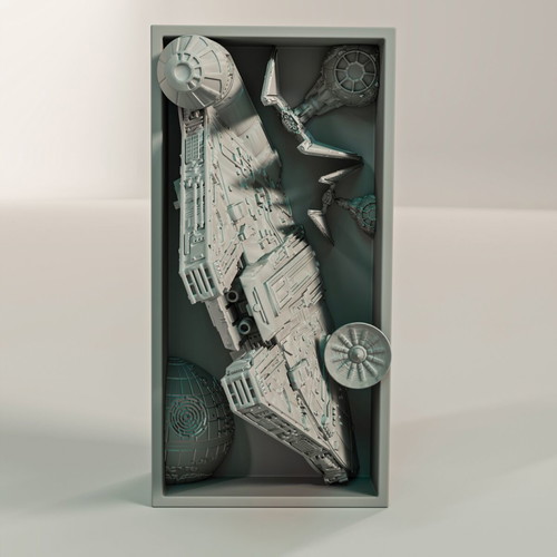 Book nook Star Wars new