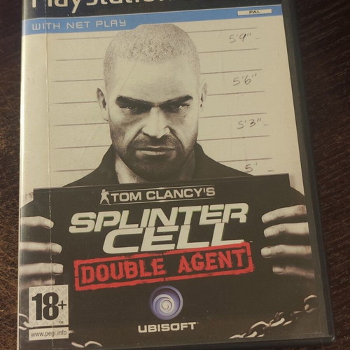 Splinter Cell Double Agent PS2 game used, action adventure