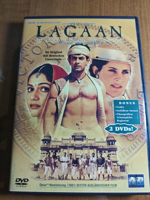 Lagaan 2DVD like new with subtitles