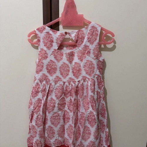Zara kids summer dress with cardigan like new, viscose and cotton