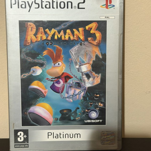 Rayman 3 PS2 game, good condition