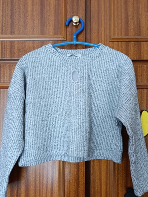 Evita crop top gray like new, size 128 cm