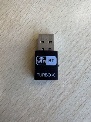 Turbo-X USB WiFi & Bluetooth Adapter for PC and Laptop, like new