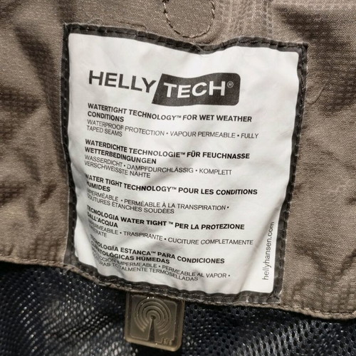 Helly Hansen vintage desert Helly Tech waterproof jacket used, brown, size L