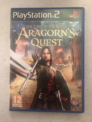 Lord of the Rings Aragorns Quest PlayStation 2 μεταχειρισμένο αγγλικό πλήρες