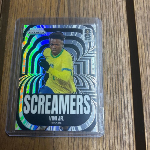 2026 Panini Prizm World Cup Vini Jr. Screamers Silver #10 Brazil