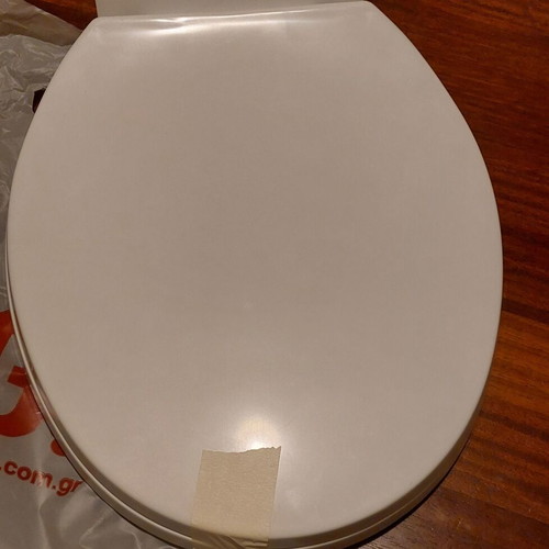 Plastic White Toilet Lid new