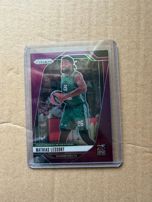 Panini EuroLeague Prizm Mathias Lessort Σαν καινούργιο Panathinaikos