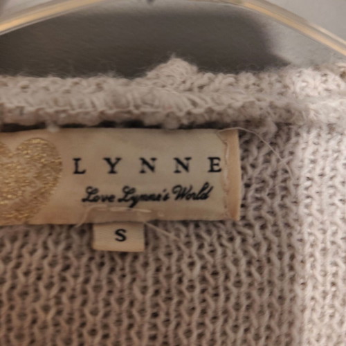 Beige wool cardigan with hood Lynne like new