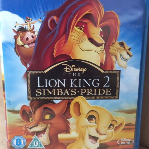 The Lion King 2 Simba's Pride Blu-Ray with English subtitles