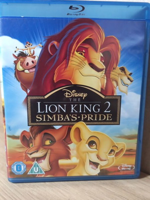 The Lion King 2 Simba's Pride Blu-Ray with English subtitles