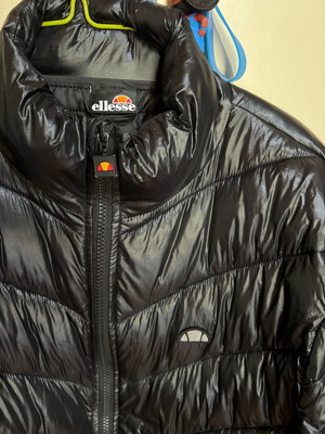 Ellesse puffer jacket used, size L, black