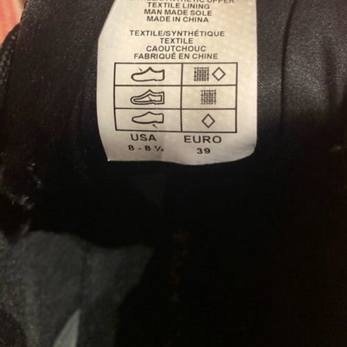 Kendall + Kylie Black High-Top Sneakers, size 39