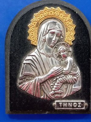 Small icon of Panagia like new