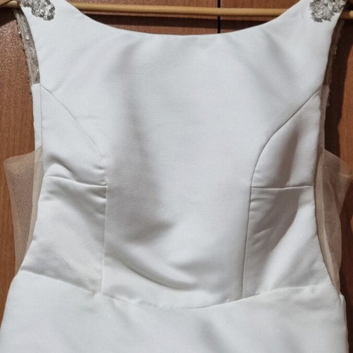 Wedding dress used, white, tailored to measurements