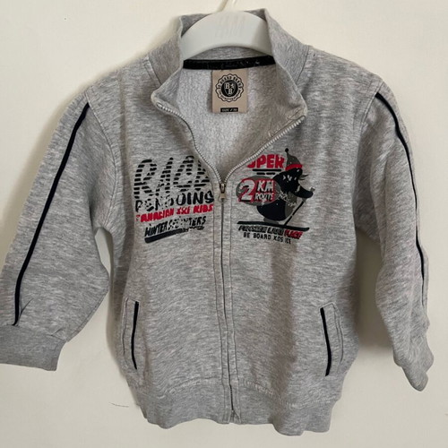 Be Board gray sweatshirt for boy 30months used