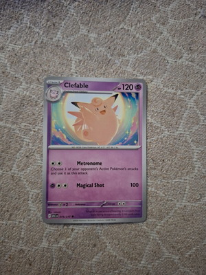 Clefable Pokemon card like new