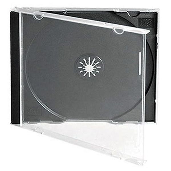 thikes CD-DVD jewel cases 100 tem