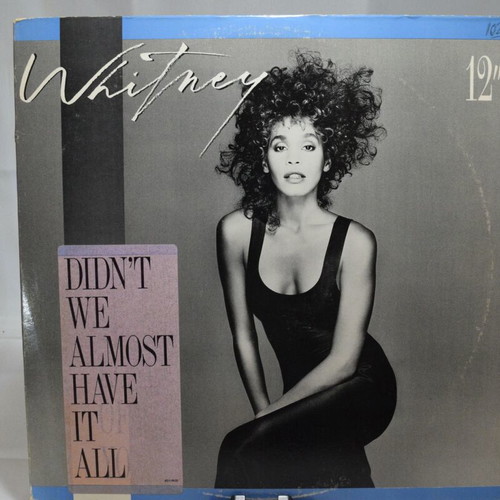 Whitney Houston For The Love Of You 12" vinyl used R&B / Soul