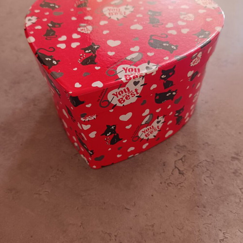 Red storage box used