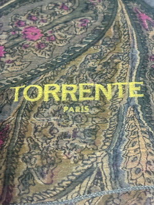 Torrente Paris scarf vintage used