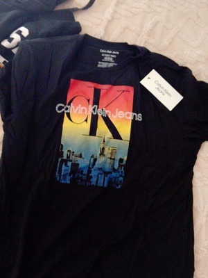Calvin Klein Jeans T-shirt new, black, XL