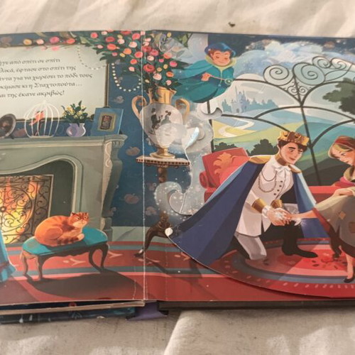 Three-Dimensional Fairy Tale Cinderella pop-up book