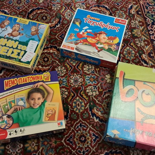 Board games like new, impressive set all together