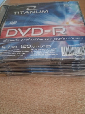 Titanum DVD-R 4.7GB 120 min 8x speed, pack of 10