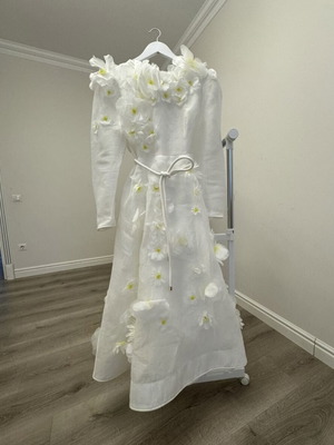Zimmerman Matchmaker Daisy Midi Dress size 3 like new, white