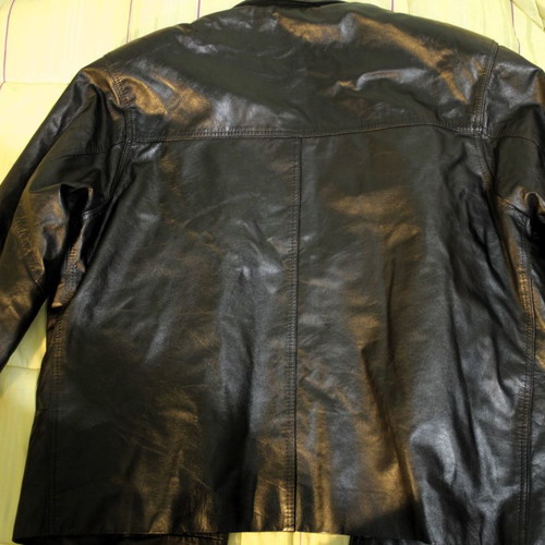 Men's leather jacket used XL, Leather's fashion