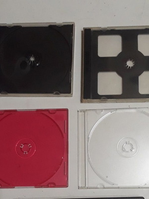 Slim CD/DVD Cases set of 10 like new