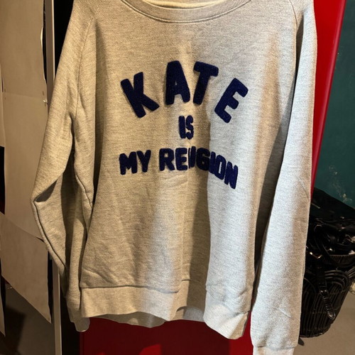 Kate Is My Religion medium sweatshirt gray like new