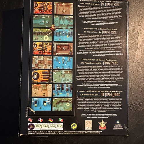 The Chaos Engine PC CD like new, retro
